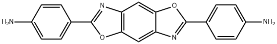 2,6-(4,4'-AMinophenyl)trans-benzobisoxazole Struktur