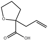 2-Furancarboxylicacid,tetrahydro-2-(2-propenyl)-(9CI) Struktur