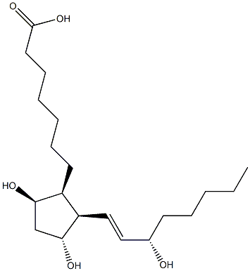 8-iso Prostaglandin F1β 結(jié)構(gòu)式