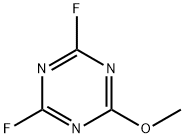 1,3,5-Triazine,2,4-difluoro-6-methoxy-(9CI) Struktur