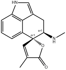 rugulovasine B Struktur