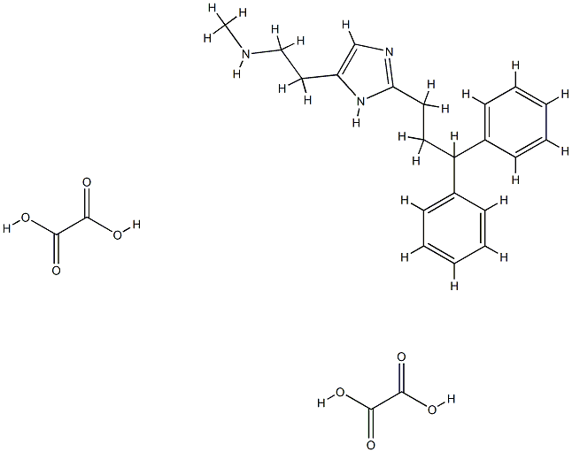 N-Methylhistaprodifen dioxalate salt Struktur