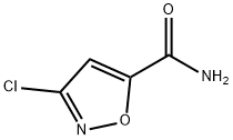 5-Isoxazolecarboxamide,3-chloro-(9CI) Struktur