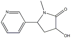 hydroxycotinine Struktur