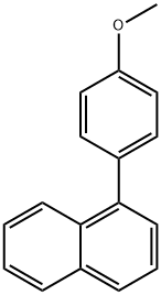 Anisole, p-1-naphthyl- (6CI,7CI) Struktur