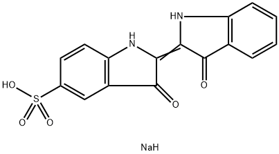 Indigo Carmine Related Compound 1 Struktur