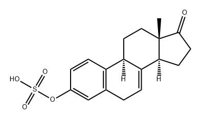 equilin sulfate Struktur