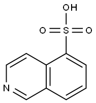 5-Isoquinolinesulfonic acid Struktur