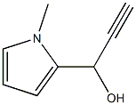 1H-Pyrrole-2-methanol,alpha-ethynyl-1-methyl-(9CI) Struktur