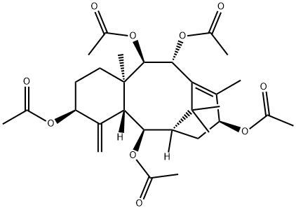 2α-Acetoxytaxusin Struktur