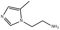 1H-Imidazole-1-ethanamine,5-methyl-(9CI) Struktur