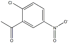 2''-Chloro-5''-nitroacetophenone Struktur