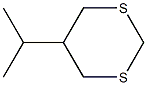 1,3-Dithiane,5-(1-methylethyl)-(9CI) Struktur