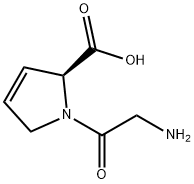 L-Proline, glycyl-3,4-didehydro- (9CI) Struktur