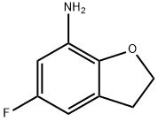 7-Benzofuranamine,5-fluoro-2,3-dihydro-(9CI) Struktur