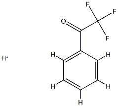 Ethanone,  2,2,2-trifluoro-1-phenyl-,  conjugate  acid  (9CI) Struktur