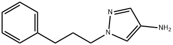 1-(3-phenylpropyl)-1H-pyrazol-4-amine Struktur