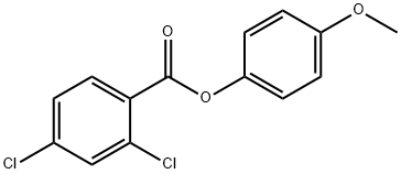 4-methoxyphenyl 2,4-dichlorobenzoate Struktur