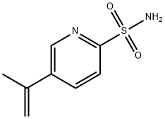 2-Pyridinesulfonamide,5-(1-methylethenyl)-(9CI) Struktur