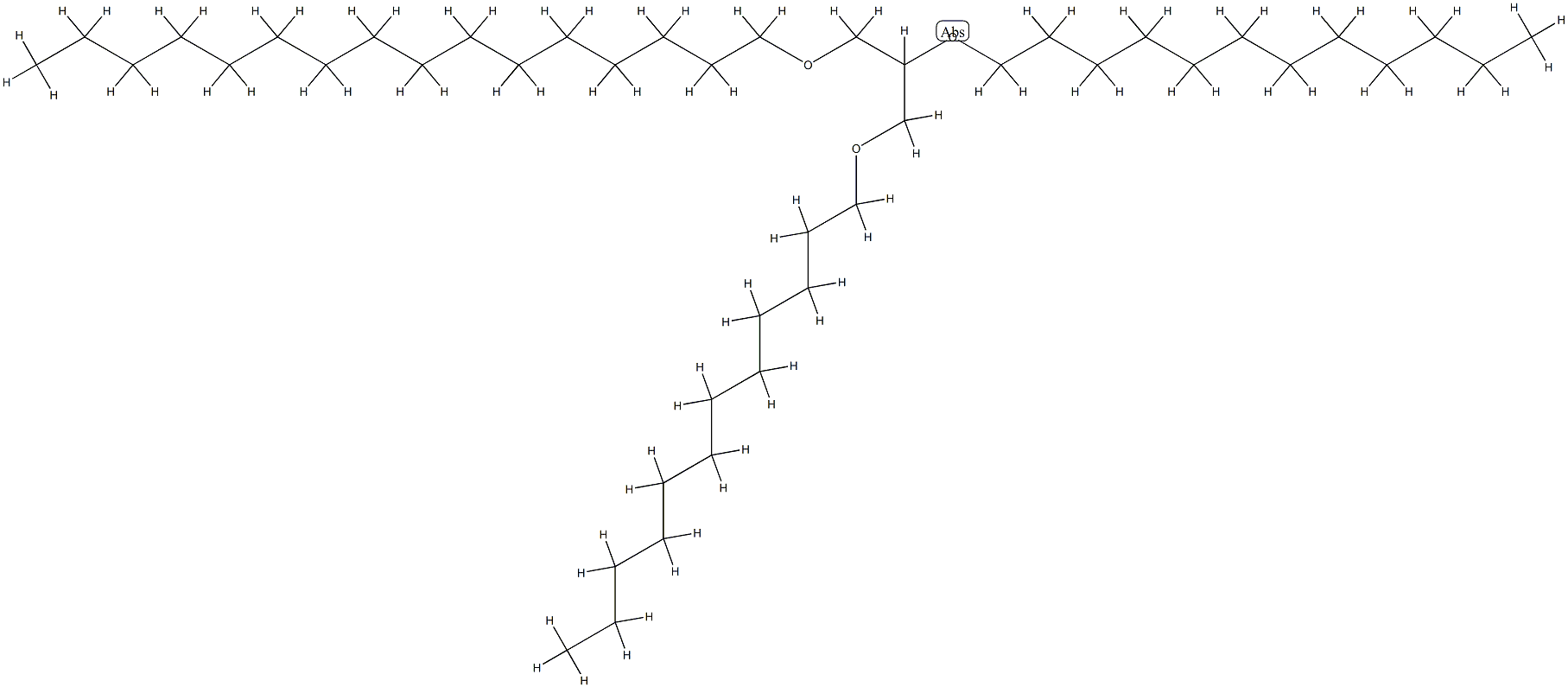 glycerol triether Struktur