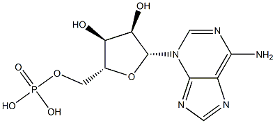 3-isoadenosine 5'-phosphate Struktur