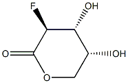 D-Arabinonic acid, 2-deoxy-2-fluoro-, delta-lactone (9CI) Struktur