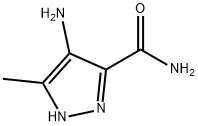 1H-Pyrazole-3-carboxamide,4-amino-5-methyl-(9CI) Struktur