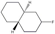 Naphthalene, 2-fluorodecahydro-, (4aR,8aR)-rel- (9CI) Struktur