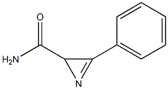 2H-Azirine-2-carboxamide,3-phenyl-(8CI) Struktur