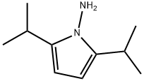 1H-Pyrrol-1-amine,2,5-bis(1-methylethyl)-(9CI) Struktur