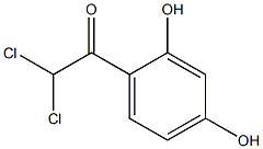 Acetophenone, 2,2-dichloro-2,4-dihydroxy- (6CI,8CI) Struktur