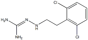 2-[2-(2,6-Dichlorophenyl)ethyl]hydrazine-1-carbimide amide Struktur