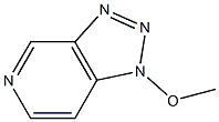 1H-1,2,3-Triazolo[4,5-c]pyridine,1-methoxy-(9CI) Struktur