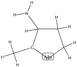 Pentitol-2-C-yl, 3-amino-2,5-anhydro-1,3,4-trideoxy- (9CI) Struktur