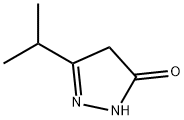 3-isopropyl-1H-pyrazol-5(4H)-one(WXC08193) Struktur