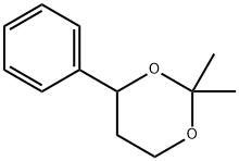 1,3-Dioxane,2,2-dimethyl-4-phenyl-(9CI) Struktur