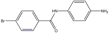 N-(4-aminophenyl)-4-bromobenzamide Struktur