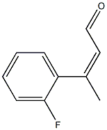 2-Butenal,3-(2-fluorophenyl)-(9CI) Struktur