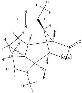 10-Hydroxydendroban-12-one Struktur