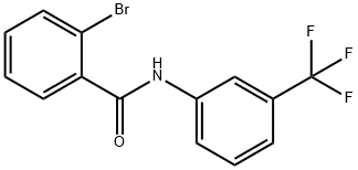 2-bromo-N-[3-(trifluoromethyl)phenyl]benzamide Struktur