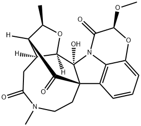 21-Oxodichotine (neutral) Struktur