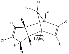 1,2-Dichlorochlordene Struktur