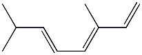 2,6-dimethyloctane, hexadehydro derivative Struktur