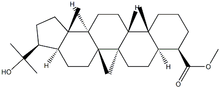 22-Hydroxy-A'-neogammaceran-23-oic acid Struktur