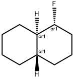 Naphthalene, 1-fluorodecahydro-, (1R,4aS,8aR)-rel- (9CI) Struktur