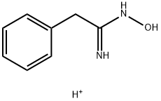 Acetamidoxime,  2-phenyl-,  conjugate  diacid  (8CI) Struktur