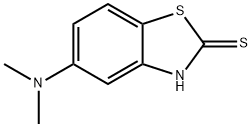 2(3H)-Benzothiazolethione,5-(dimethylamino)-(9CI) Struktur