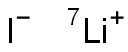 (7L)lithium iodide Struktur