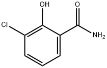 3-chloro-2-hydroxybenzamide Struktur