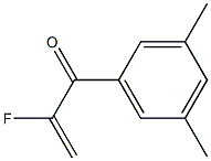 Acrylophenone, 2-fluoro-3,5-dimethyl- (8CI) Struktur